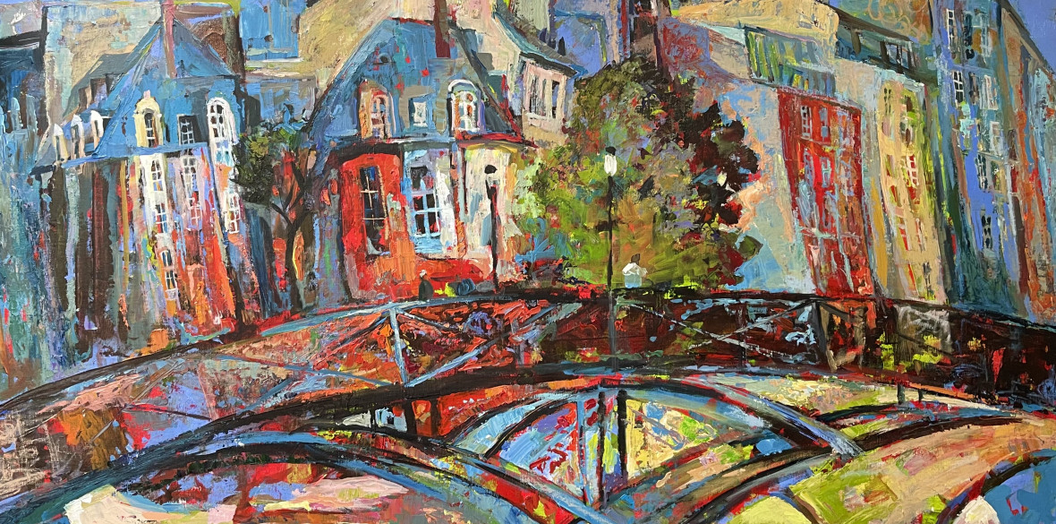 Le pont des arts, Olga Rocher