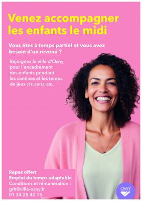 Recrutement animateurs tps partiel