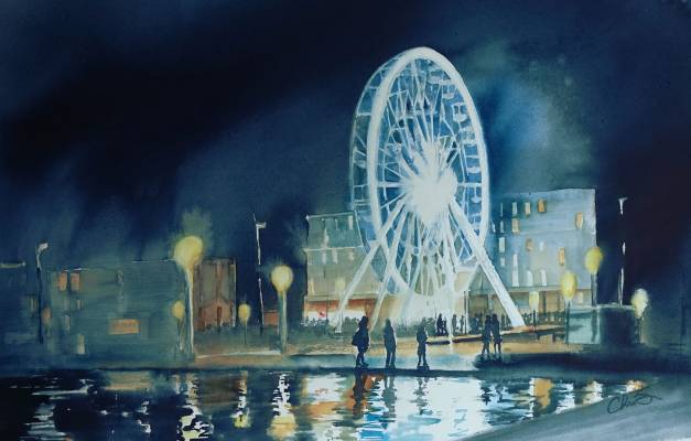 La fête foraine, Christiane Simon