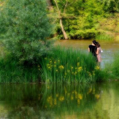 Au bord de l'eau, par Olivier Autin