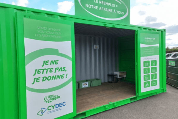 Caisson réemploi déchetterie