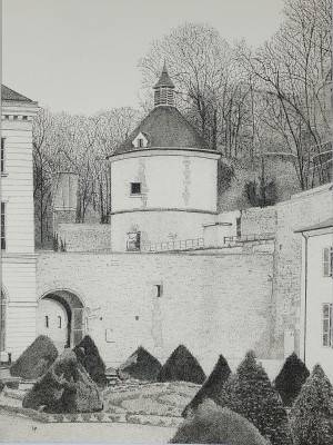 Lucien Poussard, Château de Grouchy