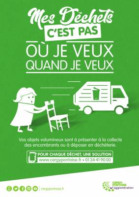 Dépôt sauvage - encombrants