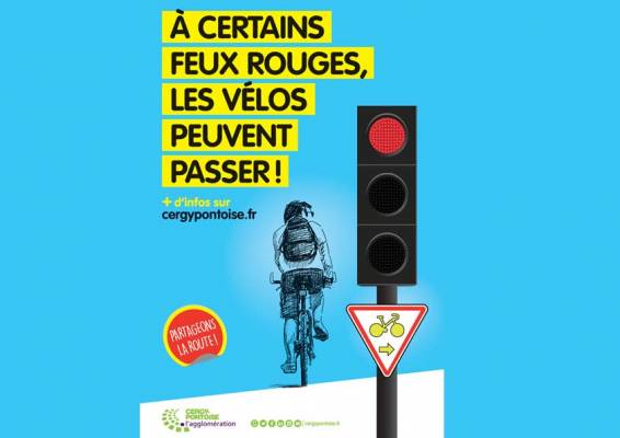 Feux rouges et vélos