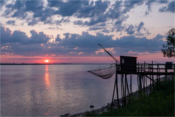 Coucher de soleil de Catherine Jacquemin 
