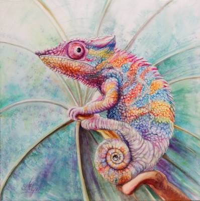 Sylvie Klyss - La folie du caméléon 2