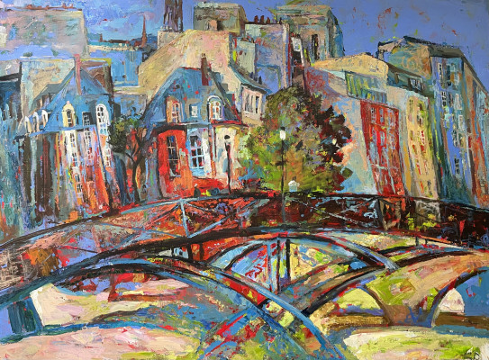 Le pont des arts, Olga Rocher