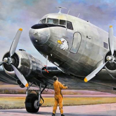 André Sallon, THE Douglas DC3