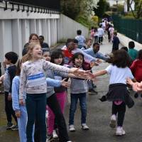 Course contre la faim Ravinière élémentaire 4 avril 2024