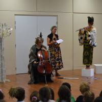 Spectacle le loup et la mésange à l'école Yves Le Guern