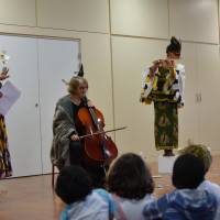 Spectacle le loup et la mésange à l'école Yves Le Guern
