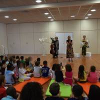 Spectacle le loup et la mésange à l'école Yves Le Guern