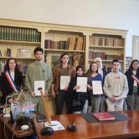 Signature de la charte bourse permis de conduire 8/02/2025