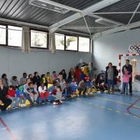 Transmission de la flamme olympique à l'IME Anaïs le 2/04/2024