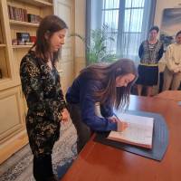 Signature de la charte bourse permis de conduire 8/02/2025