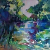 Françoise Monpin, paysage abstrait