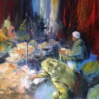 Françoise Monpin, Souk marocain