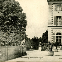 Château de Grouchy carte postale ancienne