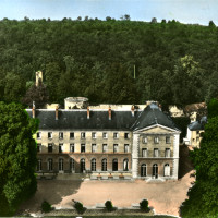 Château de Grouchy carte postale ancienne