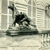 Château de Grouchy carte postale ancienne