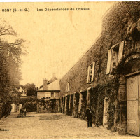 Château de Grouchy carte postale ancienne