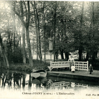 Château de Grouchy carte postale ancienne