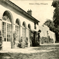 Château de Grouchy carte postale ancienne