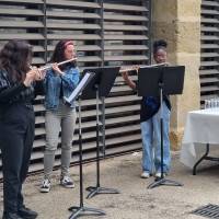 Remise des diplômes de l'école de musique 01/07/22
