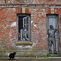 Hervé Bonnel, "Le chat noir"