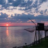 Coucher de soleil de Catherine Jacquemin 