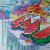 Pastèques, Patricia Allais-Rabeux