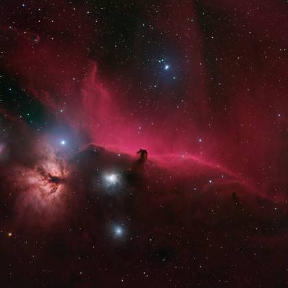 Nébuleuse de la tête de cheval, de Laurent André