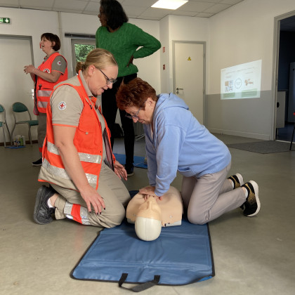 Formation intergénérationnelle 1er secours 11 octobre 2025