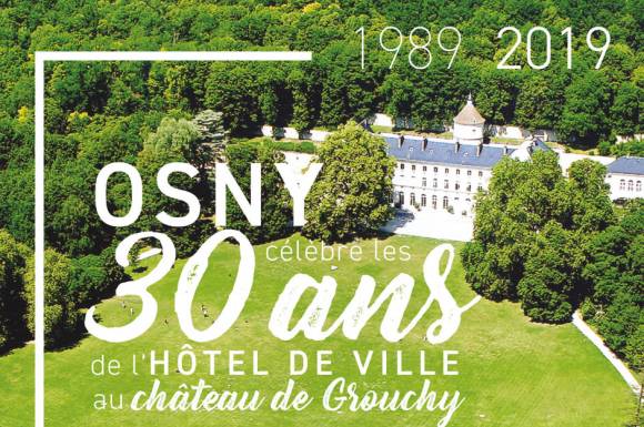 30 ans Hôtel de ville au château de Grouchy
