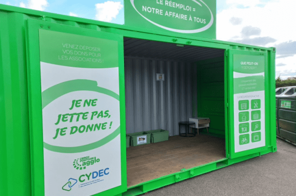 Caisson réemploi déchetterie