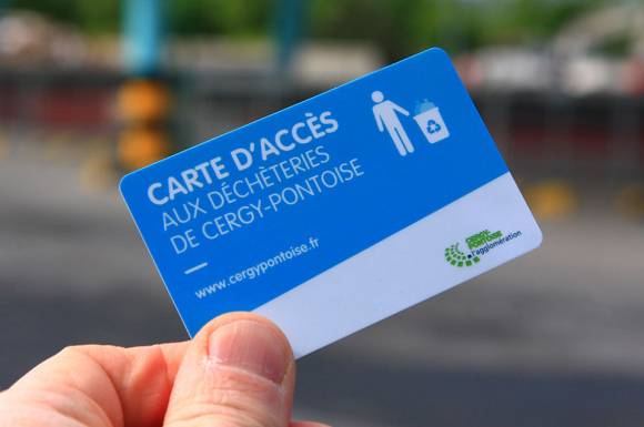 Carte d'accès à la déchèterie