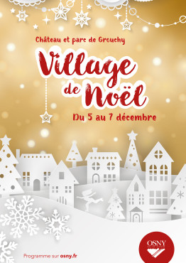 Affiche Village de Noël
