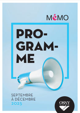 Programme MéMO sept-déc 2025
