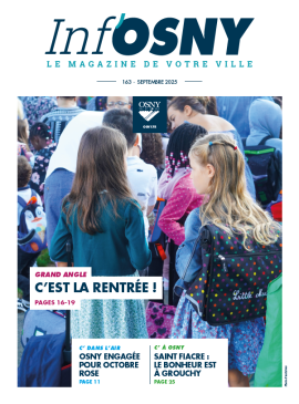 Inf'Osny n°163 - Septembre 2025