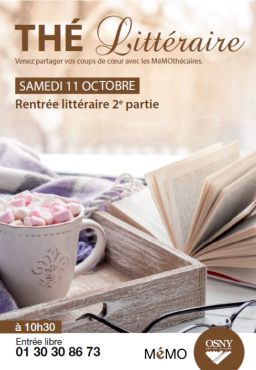 Thé littéraire 11 octobre 2025