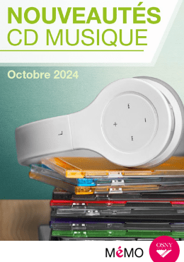 Nouveautés CD octobre 2024