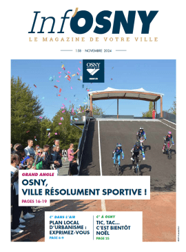Inf'Osny n°158 - Novembre 2024