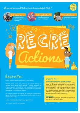 Récré'Actions n°18 - Juin 2025