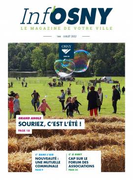 Couverture Inf'Osny n°44 juillet 2022